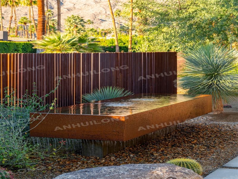 <h3>water feature for backyard France-Corten Steel Water Feature</h3>
